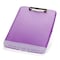 Officemate Slim Clipboard with Storage Box, Low Profile Clip & Storage Compartment, Purple 83305 - alternate 1